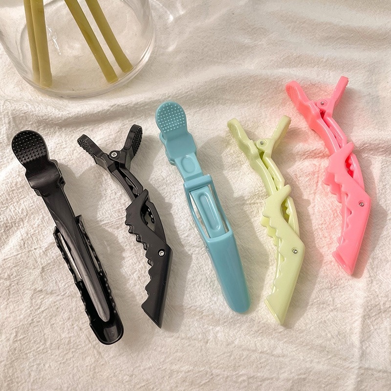 Kẹp Tóc Cỡ Lớn Không Đường May Chuyên Dụng Cho Thợ Làm Tóc