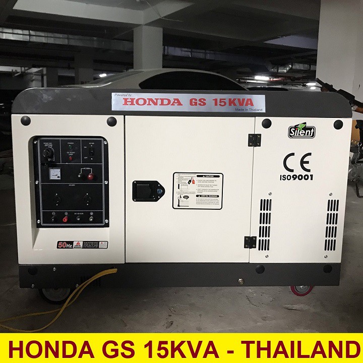 [SIÊU CHỐNG ỒN] Máy Phát Điện Honda Chạy Dầu HD 15KVA 1PHASE-Xuất Xứ Thái Lan- Chính Hãng- Chạy Dầu Tiết Kiệm Nhiên Liêu