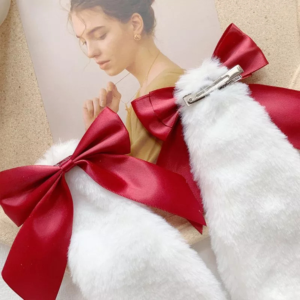 Kẹp tóc nữ hình tai thỏ đáng yêu