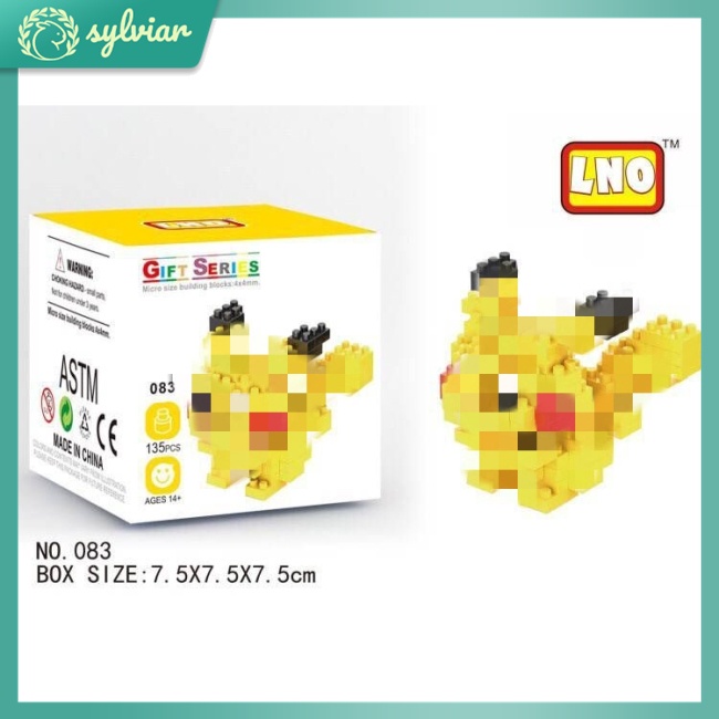 Bộ Đồ Chơi Lắp Ráp Lego Hình Pokemon Pikachu Cho Bé