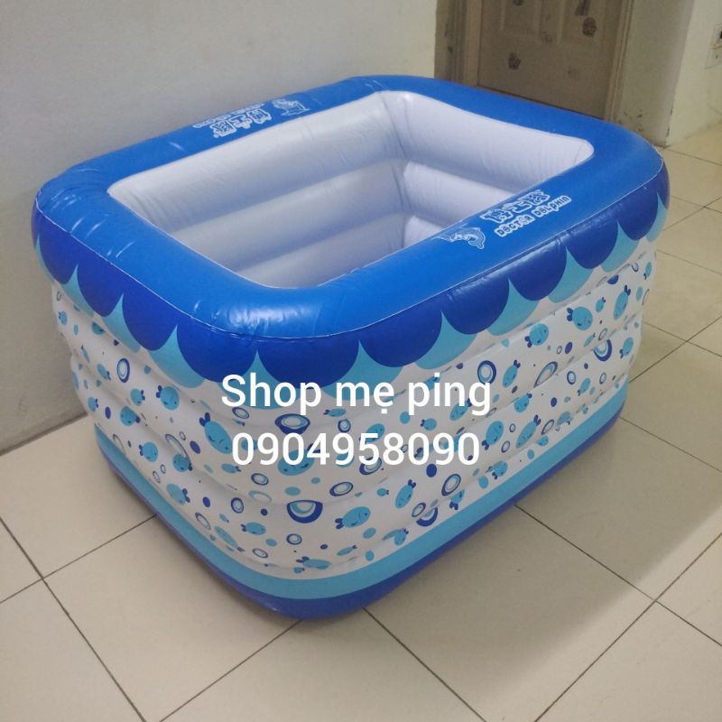 Bể bơi 4 tầng cao 72cm( kích thước 120x100x72cm)