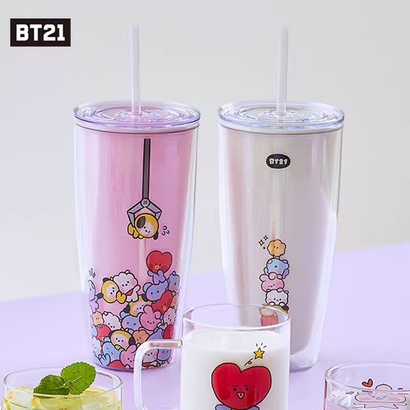 LY GIỮ NHIỆT - BT21 MININI DOUBLEWALL COLDCUP OFFICIAL