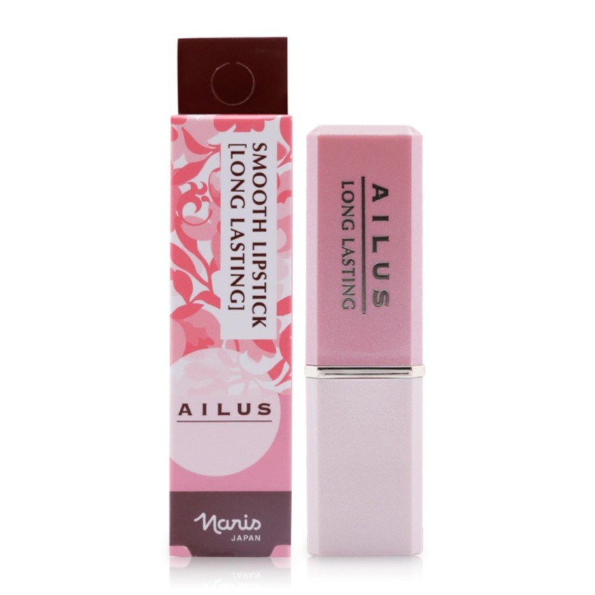 [Chính hãng] Son mịn môi lâu trôi Naris Ailus Smooth Lipstick Long Lasting 3,7g/ 1 hộp