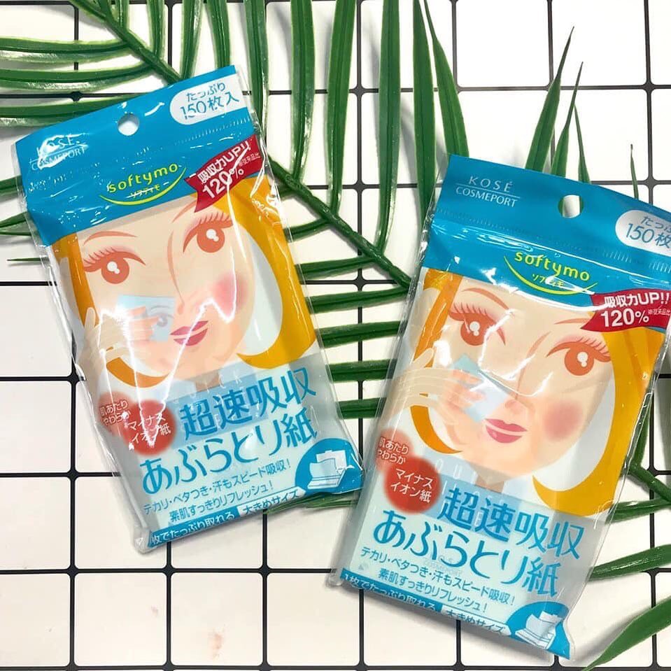 GIẤY THẤM DẦU KOSE SOFTYMO | BigBuy360 - bigbuy360.vn