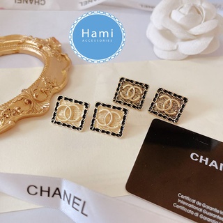 Bông tai nữ cao cấp - khuyên tai thời trang đính đá bao bền màu kèm chốt bạc 925 BTV32