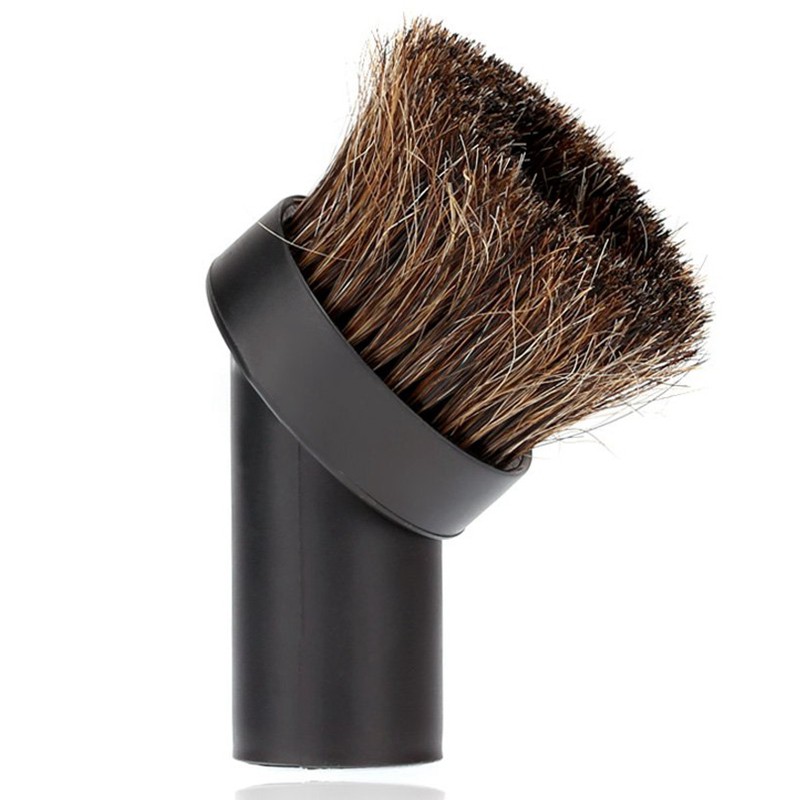 32Mm Dusting Brush Dust Tool Attachment for Vacuum Cleaner Round Horse Hair