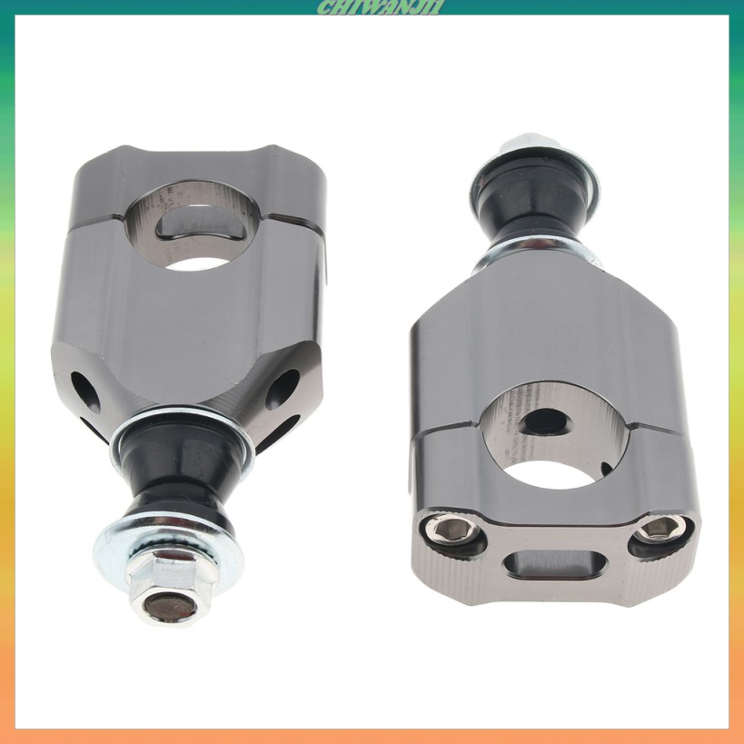 Bộ 2 kẹp gắn tay lái xe mô tô 28MM 1 1/8  chất lượng cao