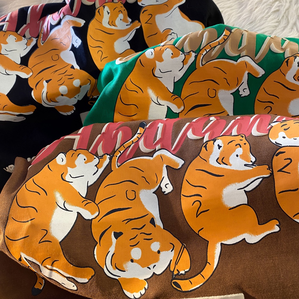 NRVP Áo Thun Nữ Ngắn Tay In Chữ Phong Cách Hàn Quốc