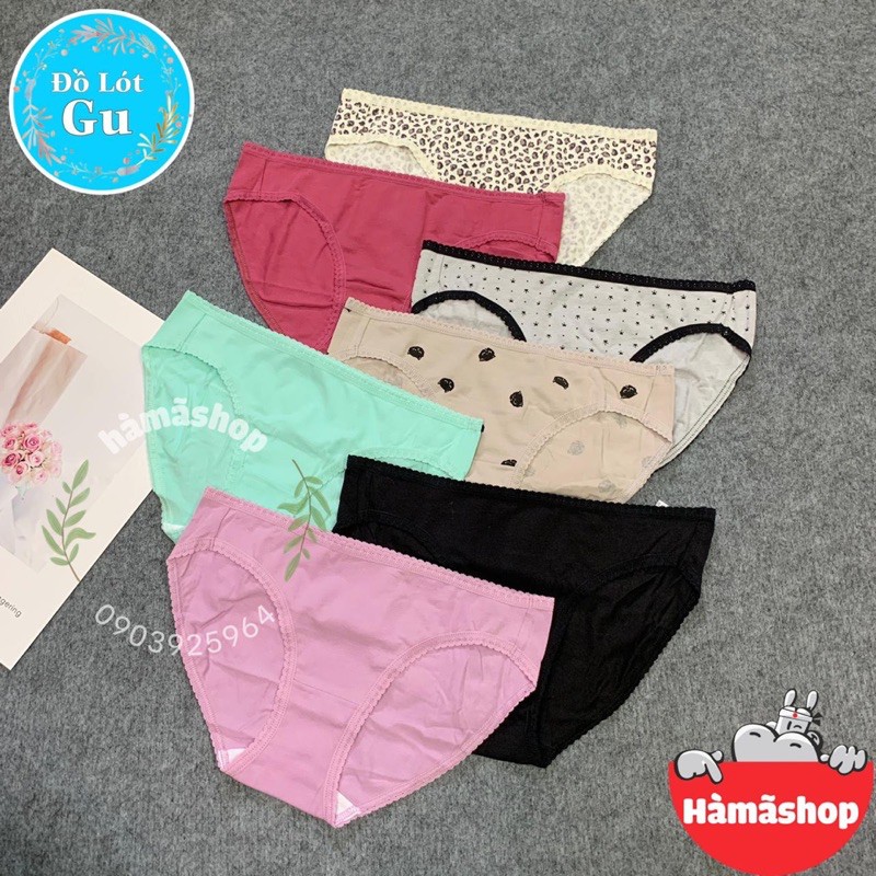 [ HÀNG SẴN - CHÍNH HÃNG GU ] Quần lót GU ( set 7 quần ) Đủ mẫu - đủ size | BigBuy360 - bigbuy360.vn