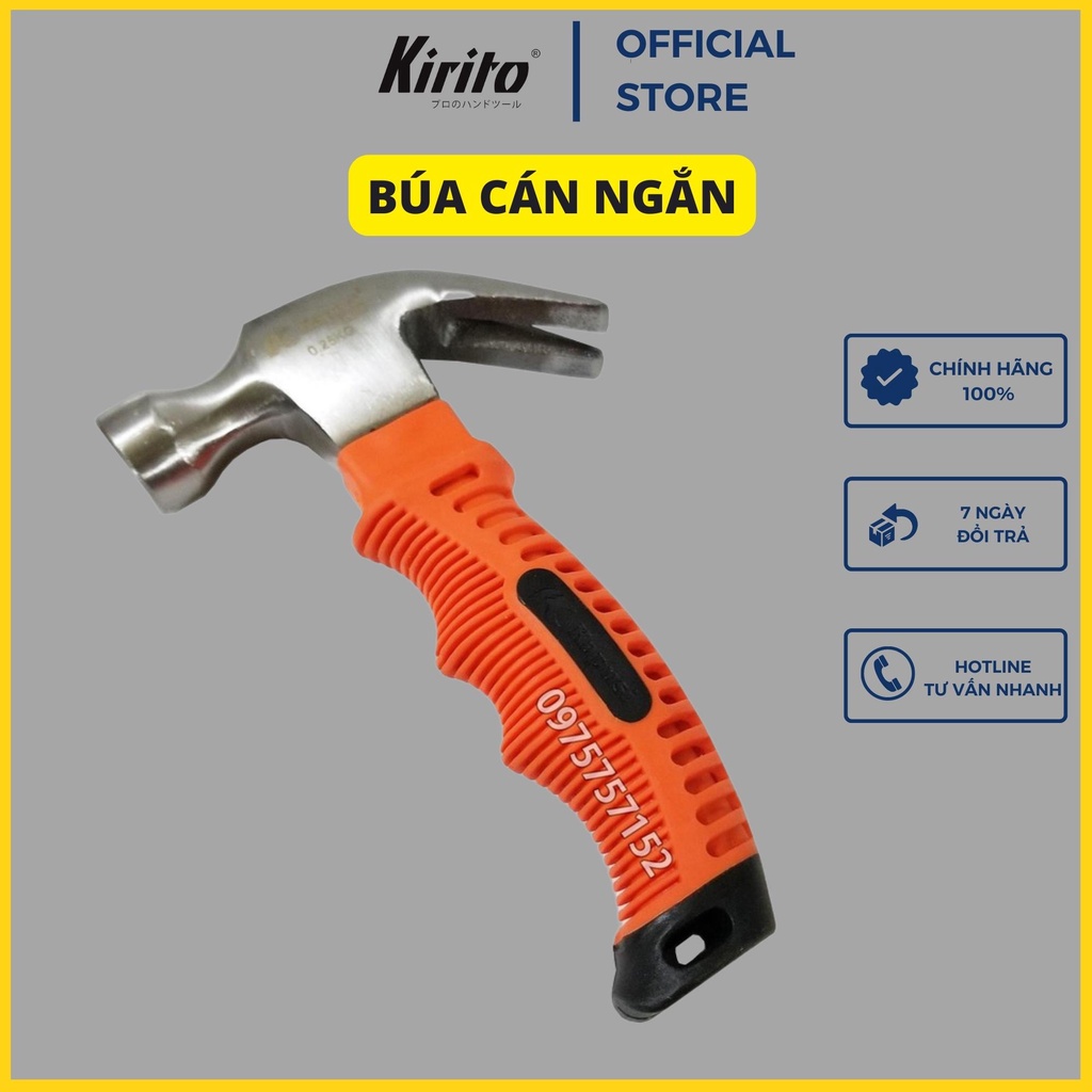 BÚA 300G CÁN NGẮN KAPUSI