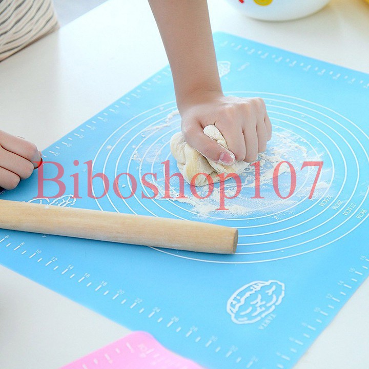 Tấm lót nhào bột, tấm nướng silicon mat 65x45cm