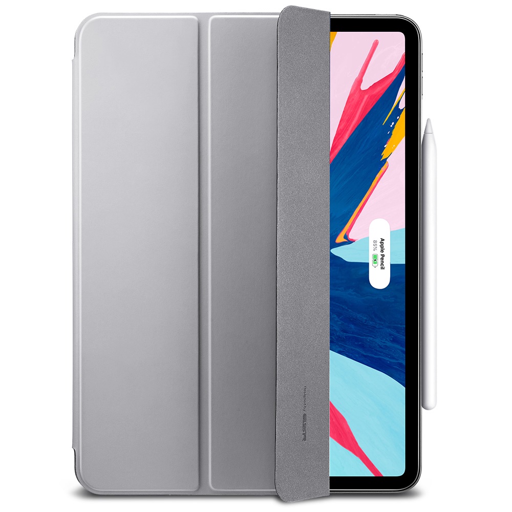 Bao Da iPad Pro 12.9 2020 ESR MAGNETIC Hỗ Trợ Sạc Apple Pencil, Nắp Đóng Mở Nam Châm Hít, Tắt Mở Tự Động - Chính Hãng