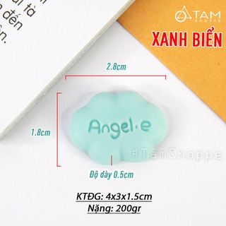 [NHỰA COMPOSITE]Nam châm hít tủ lạnh hình đám mây HTL-02