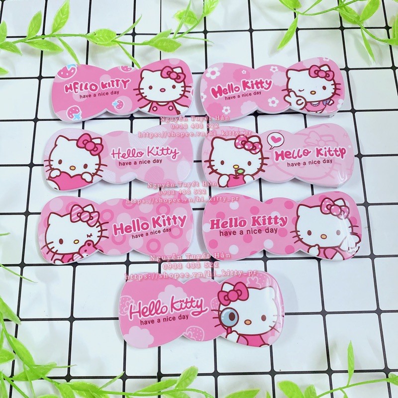 Gương lược bỏ túi Hello Kitty