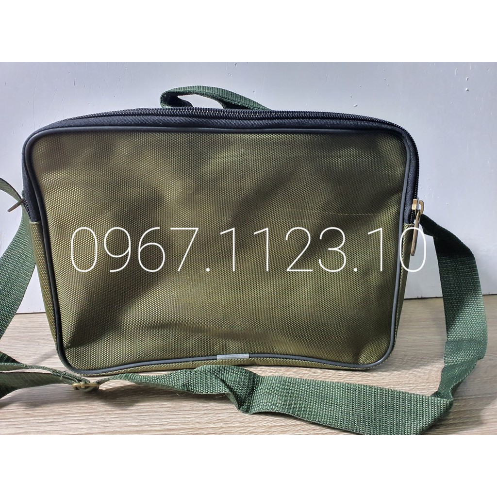 Túi đồ nghề - 5 ngăn lớn KHOÁ ĐỒNG cao cấp chính hãng
