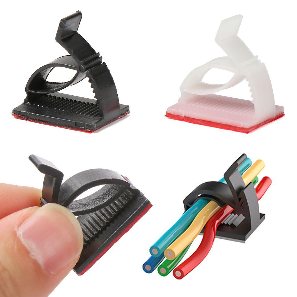 Bộ 50 Kẹp Giữ Dây Cáp Tự Dính Chắc Chắn Tiện Dụng