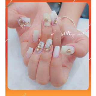 Bộ 24 móng tay giả kèm keo +tặng dũa