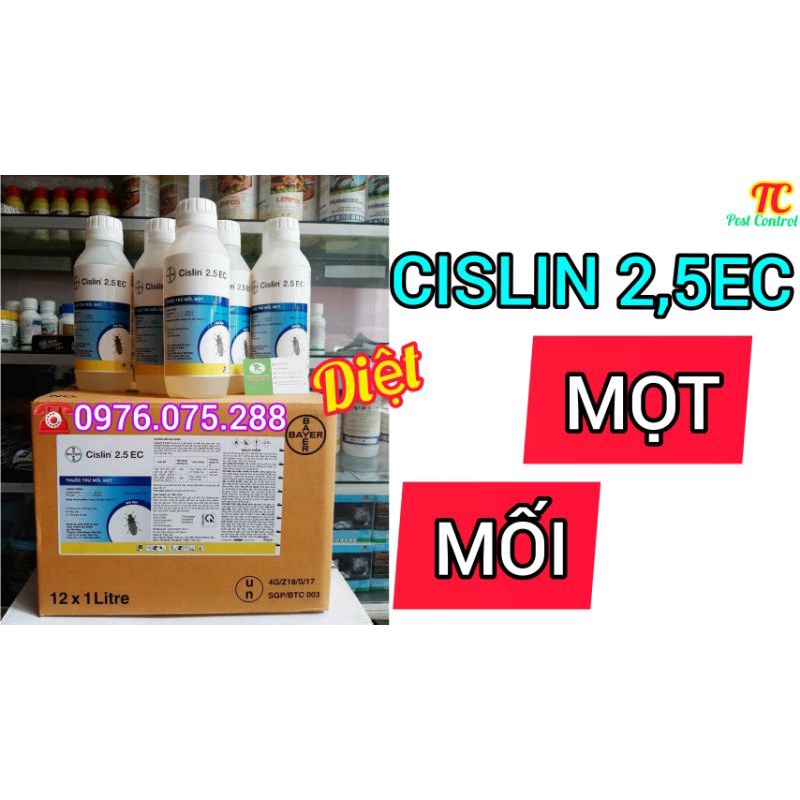 Thuốc diệt mối mọt Cislin 2.5 EC Bayer Đức 1lít