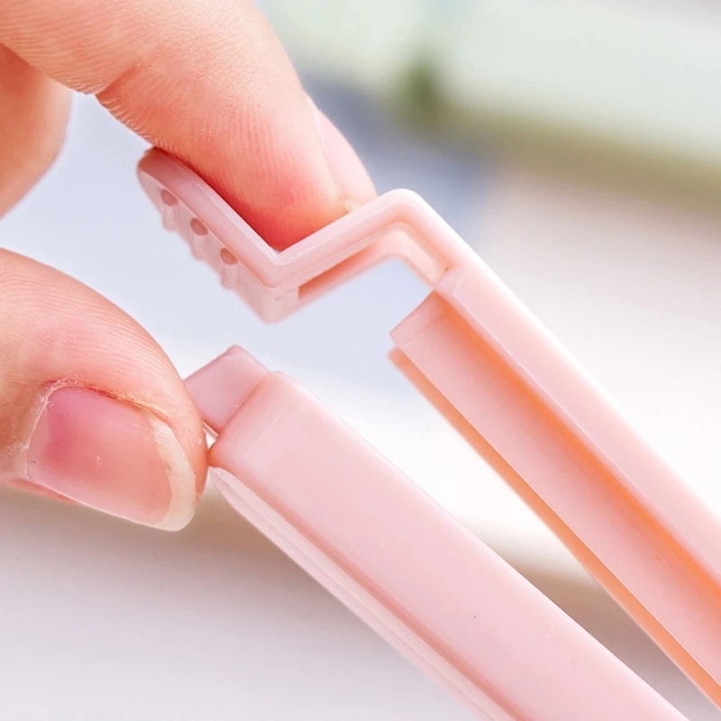 Kẹp Miệng Túi Đựng Thực Phẩm Chống Ẩm Màu Sắc Ngọt Ngào Tiện Dụng Cho Nhà Bếp