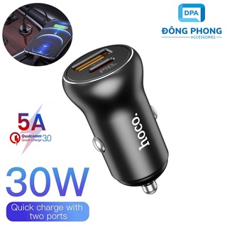Tẩu sạc nhanh xe hơi đa năng hoco nz5 chính hãng