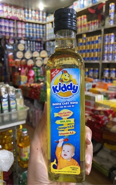 Dầu Kidđy Cá Hồi 250ml