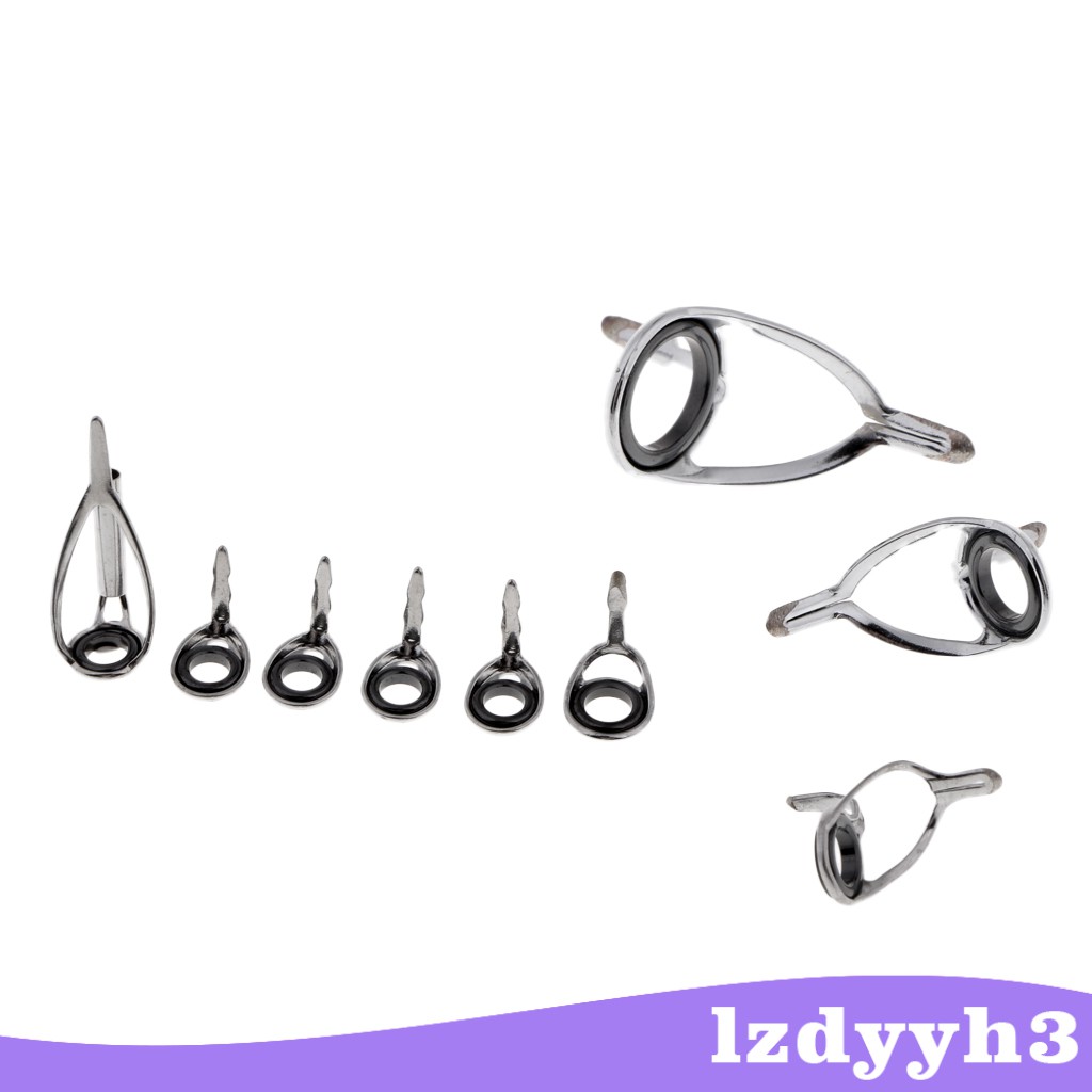 Bộ 9 Vòng Dẫn Cần Câu Cá 5 # 5 # 5.5 # 6 # 8 # 10 # Lzdyyh3