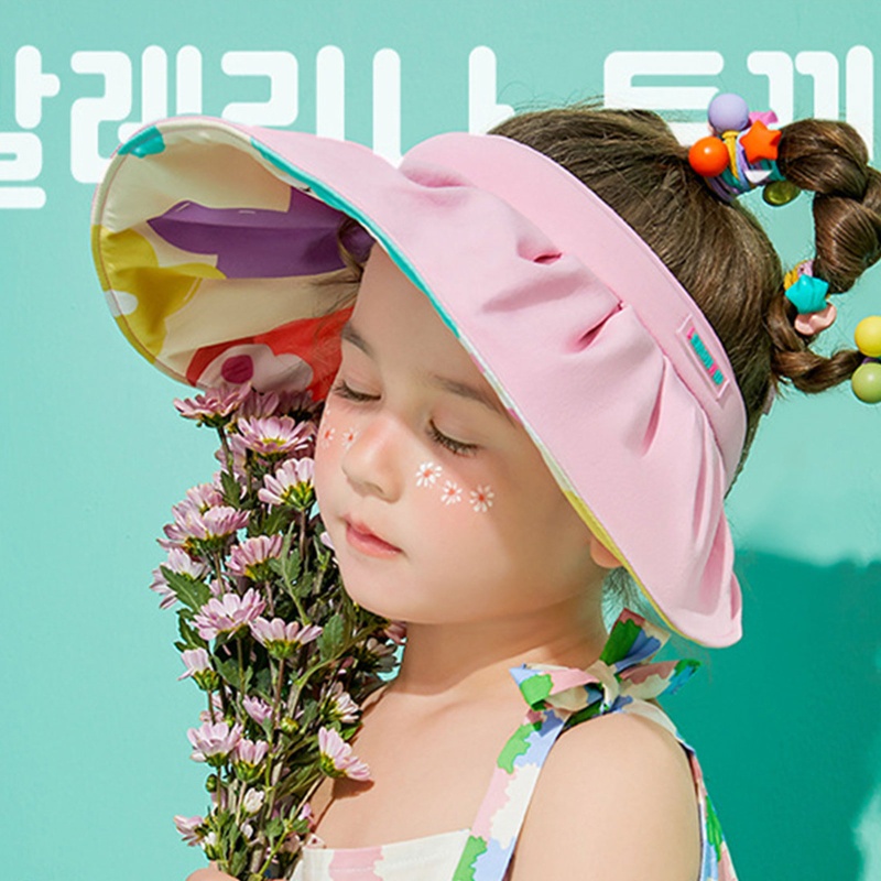 Mũ Lưỡi Trai Nửa Đầu Chống Nắng In Hình Thỏ Hồng Thời Trang Mùa Hè Cho Mẹ Và Bé
