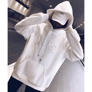 [Kèm Quà] ÁO HOODIE - ÁO KHOÁC NỈ NGOẠI Thêu COVERED (HD2110 - Cổ Chui) - AK.STORE