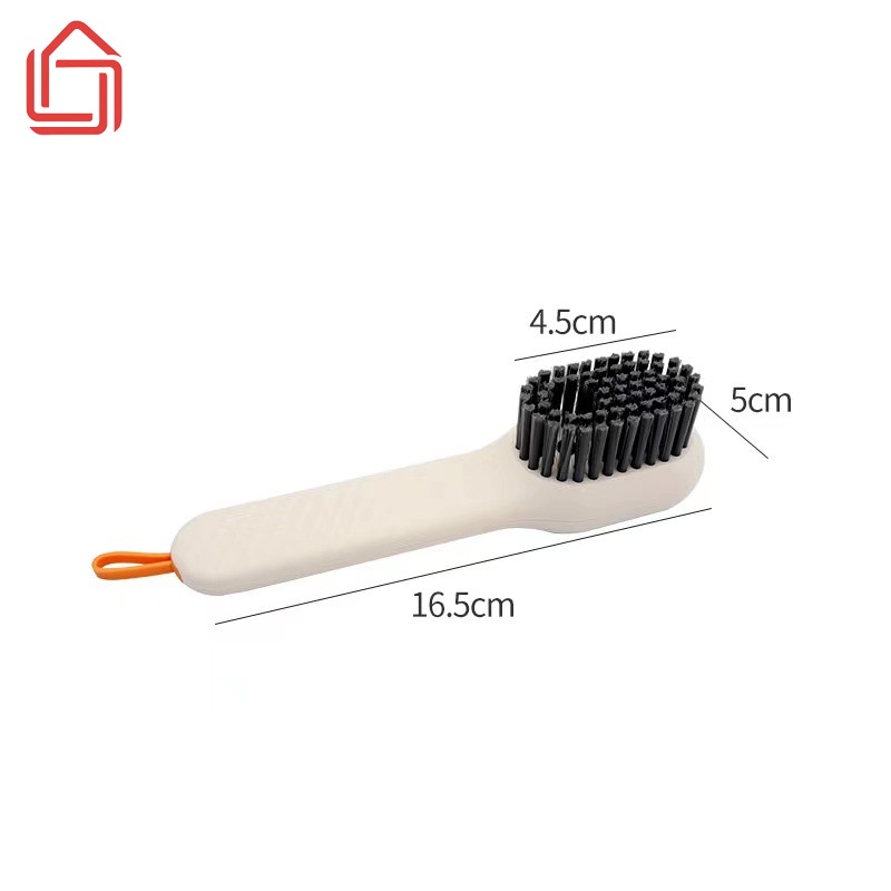 Bàn chải chà giày có khoang chứa xà phòng, bàn chải vệ sinh chà đồ siêu sạch có thể treo tường tiện lợi