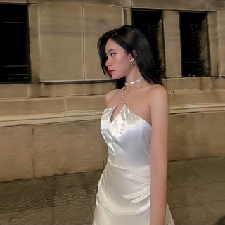 ĐẦM MIDI DÂY CỔ YẾM