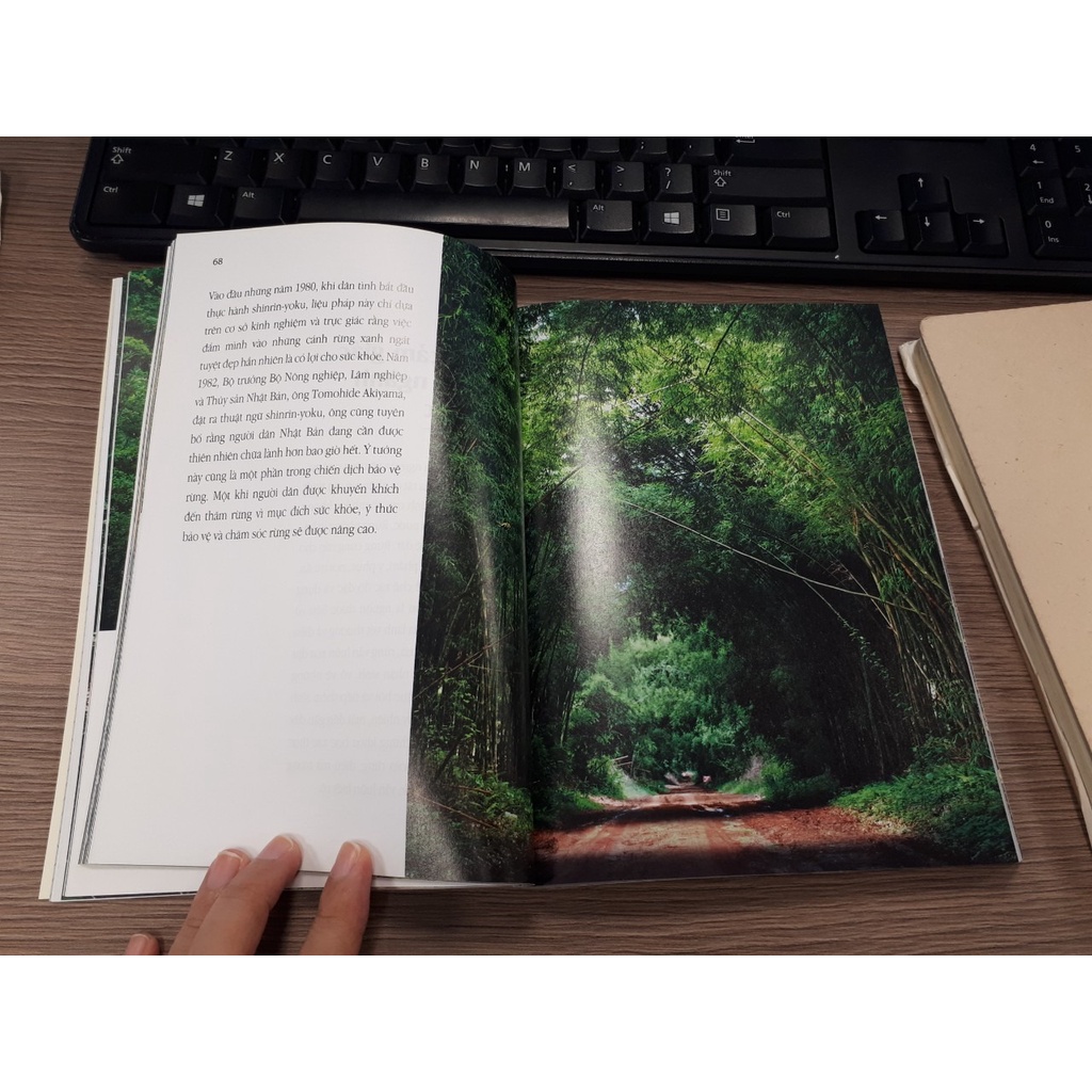 Sách - Shinrin Yoku - Nghệ Thuật Tắm Rừng Của Người Nhật Tặng Bookmark