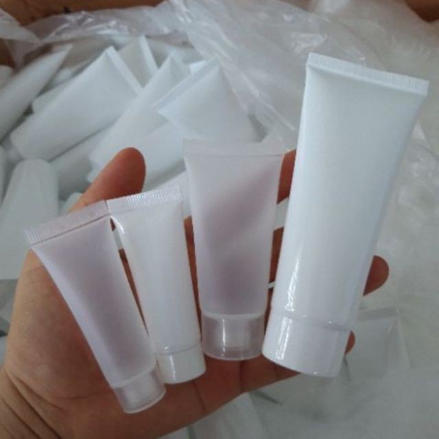Tuýp Chiết Mỹ Phẩm ❤ GIÁ RẺ NHẤT ❤ Tuýp nhựa (tube) 5ml,10ml,15ml,20ml,30ml,50ml,100ml,150ml,250ml