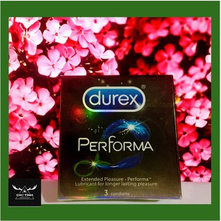 [BAO CAO SU KÉO DÀI THỜI GIAN] DUREX PERFORMA, HỘP 3 BAO