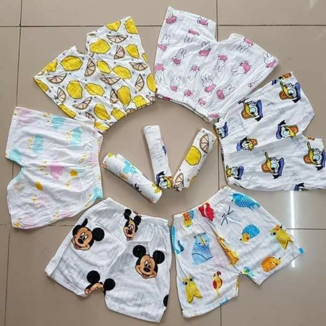 GIÁ SỐC QUẦN CHỤC COTTON GIẤY BÉ TRAI/BÉ GÁI