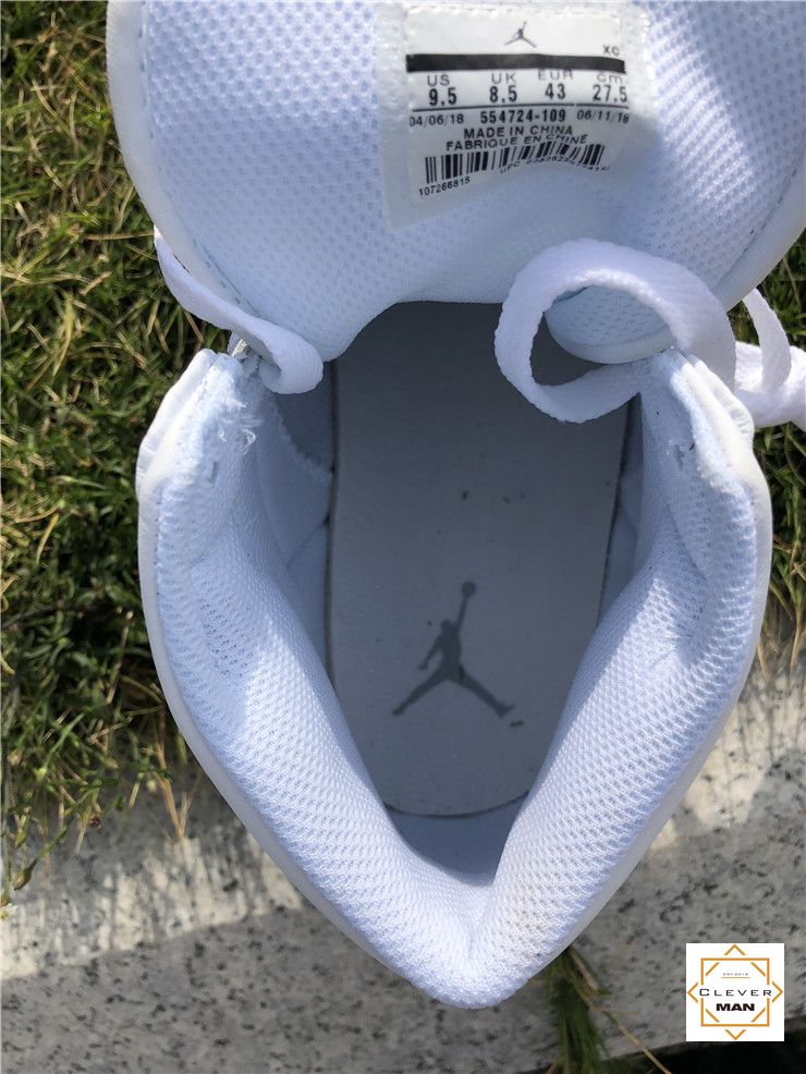 (FREESHIP+HỘP) Giày thể thao AIR JORDAN 1 Retro High Full white full trắng cao cổ | BigBuy360 - bigbuy360.vn