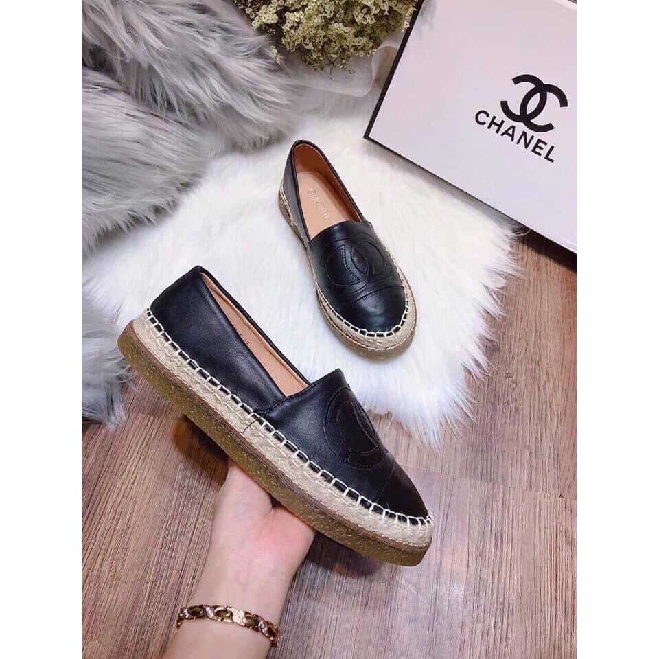 Giày lười đế cói bằng, giày lười chất dạ mã GTT02 - Basil | BigBuy360 - bigbuy360.vn