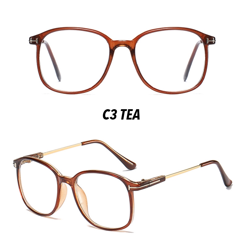 Kính mắt gọng trong suốt chống tia cực tím thời trang