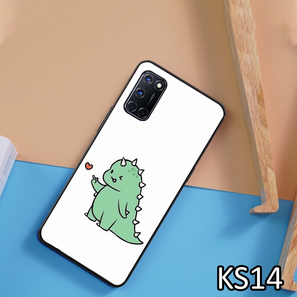 [SIÊU ƯU ĐÃI] Ốp lưng Oppo A52/A53/A92 in hình chú khủng long siêu đẹp, độc, lạ_KINGSTORE.HN_Ốp lưng điện thoại