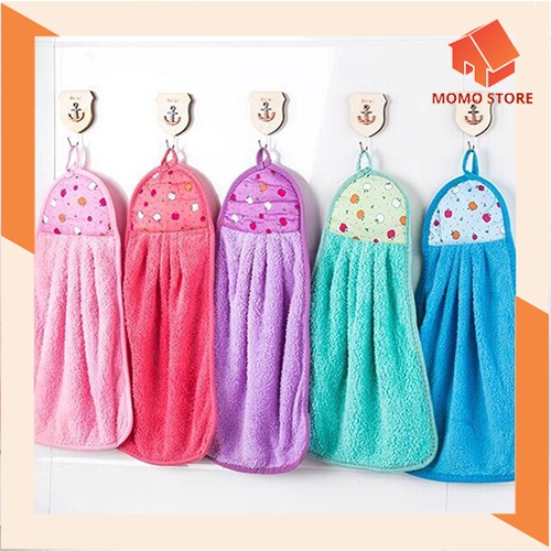 Khăn lau tay đa năng nhà bếp  lau bát đĩa siêu thấm cotton