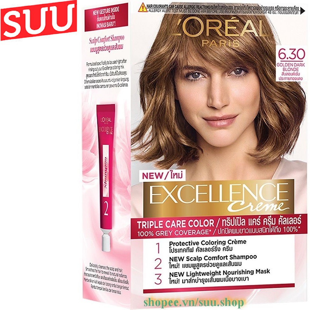 Thuốc nhuộm tóc Loreal Excellence Creme Đủ màu suu.shop cam kết 100% chính hãng | BigBuy360 - bigbuy360.vn