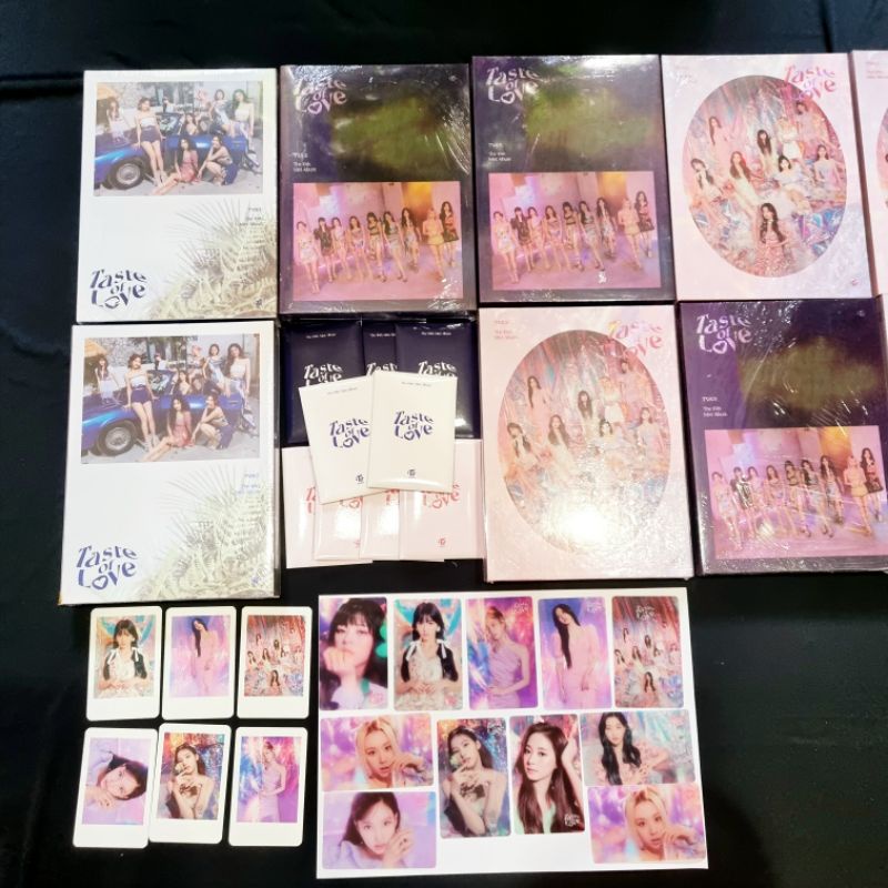 Bộ ảnh album "Taste Of Love" - nhóm nhạc TWICE