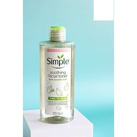 Nước Hoa Hồng Simple Soothing Facial Toner - Chip Skincare