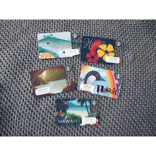 Thẻ Starbucks phiên bản US - Phiên bản thành phố Hawai