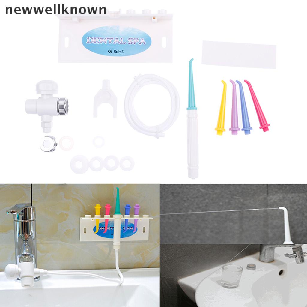 1 Bộ Bàn Chải Đánh Răng Và Máy Phun Nước Đánh Răng Cho SPA Nha Khoa