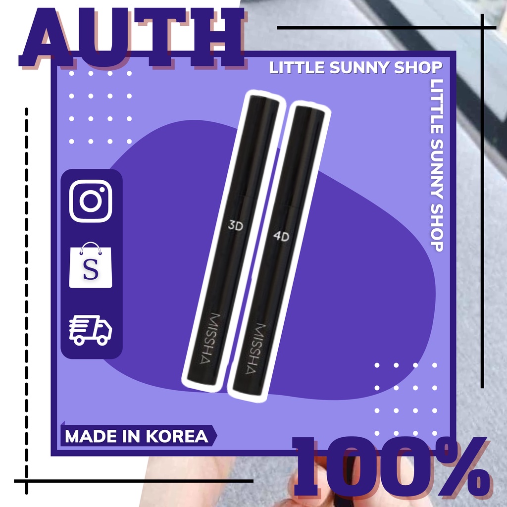 [Hàng chính hãng] Mascara Missha The Style 3D / 4D Hàn Quốc 7g