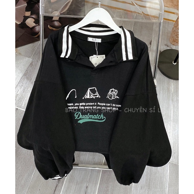Áo Polo Cổ Bẻ Viền Cổ  Chất Bo Tăm Dày Đẹp Form Unisex Nam Nữ Kiểu Dáng Hàn Quốc