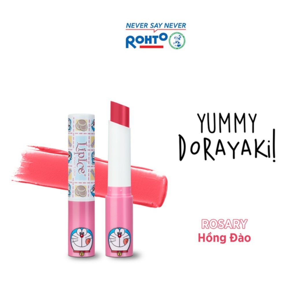 [Mã COSGLORIAT4 -8% đơn 250K] Son Dưỡng Có Màu Tự Nhiên LipIce Sheer Color x Doraemon 2.4g (Phiên Bản Giới Hạn)