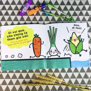 Ehon Nhận Biết - Bé Trứng Tròn Xoe - Cơm Rang Trứng