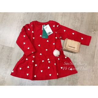 váy nỉ tay dài hm