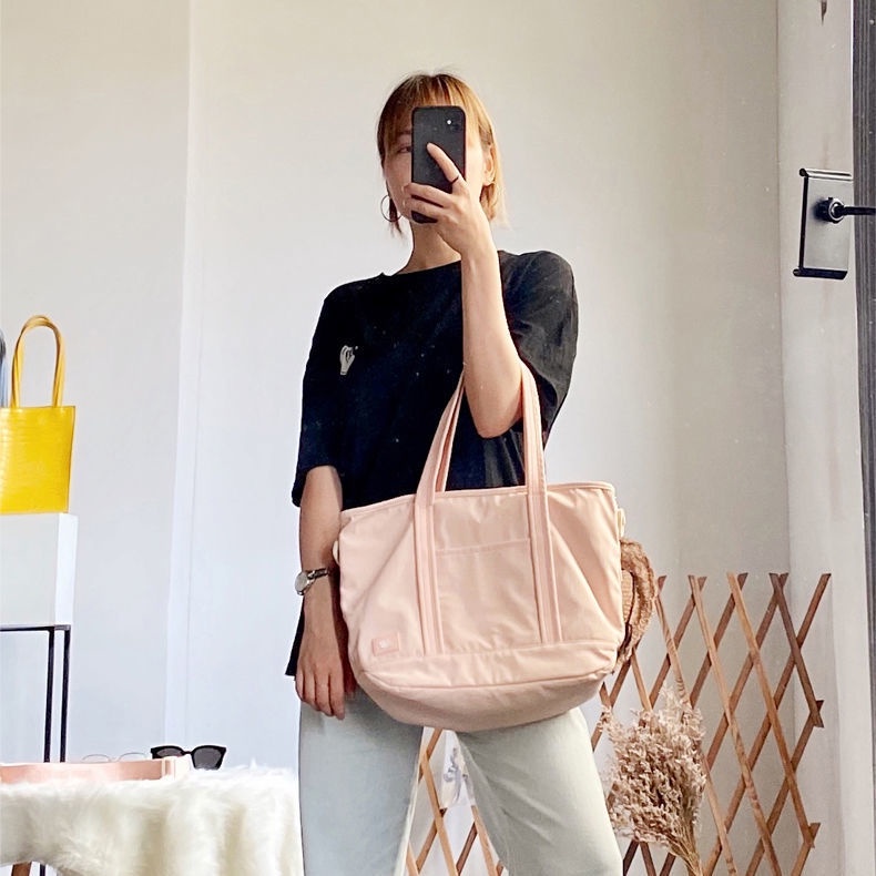 Túi Xách Đeo Vai Kích Thước Lớn NB Màu Hồng Thời Trang 2020 Cho Nữ
